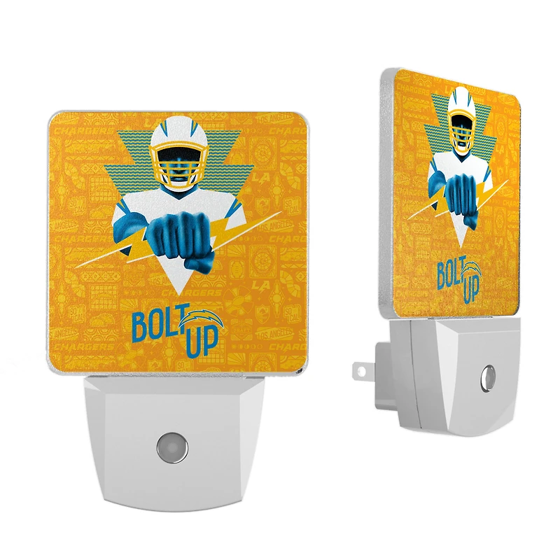 Los Angeles Chargers 2024 Illustrated Limited Edition Nightlight Two-Pack