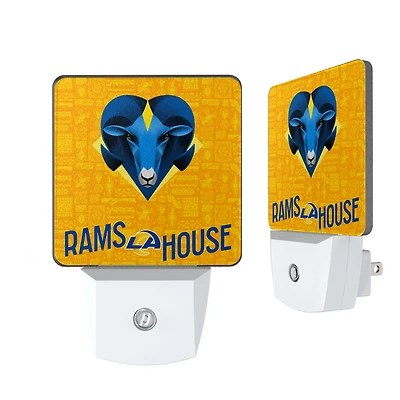 Los Angeles Rams 2024 Illustrated Limited Edition Nightlight Two-Pack