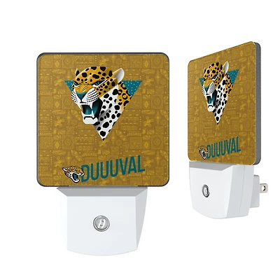 Jacksonville Jaguars 2024 Illustrated Limited Edition Nightlight Two-Pack