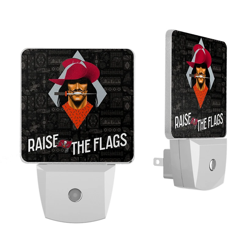 Tampa Bay Buccaneers 2024 Illustrated Limited Edition Nightlight Two-Pack