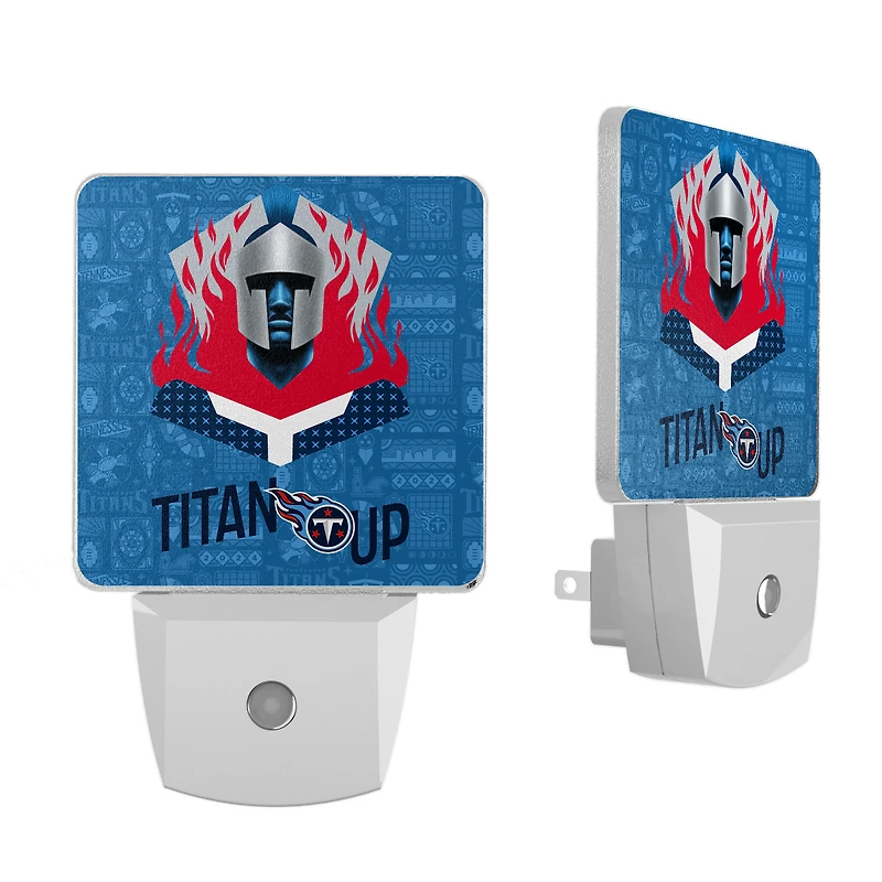 Tennessee Titans 2024 Illustrated Limited Edition Nightlight Two-Pack