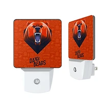 Chicago Bears 2024 Illustrated Limited Edition Nightlight Two-Pack