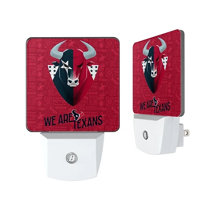 Houston Texans 2024 Illustrated Limited Edition Nightlight Two-Pack