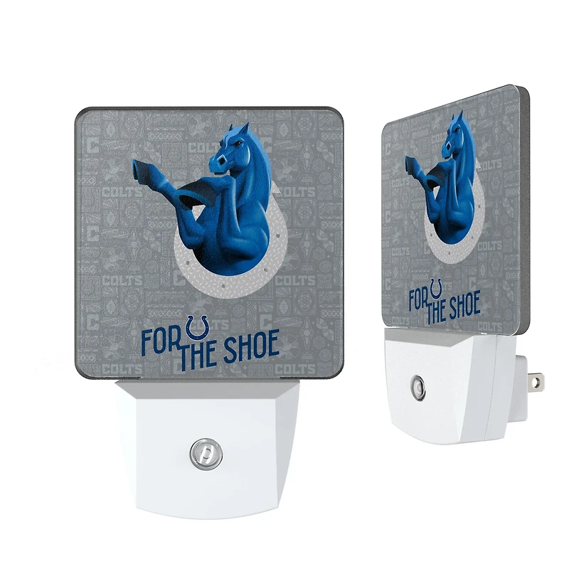 Indianapolis Colts 2024 Illustrated Limited Edition Nightlight Two-Pack