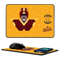 Washington Commanders 2024 Illustrated Limited Edition Wireless Charger and Mouse Pad