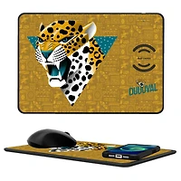 Jacksonville Jaguars 2024 Illustrated Limited Edition Wireless Charger and Mouse Pad