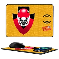 Kansas City Chiefs 2024 Illustrated Limited Edition Wireless Charger and Mouse Pad