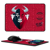 Houston Texans 2024 Illustrated Limited Edition Wireless Charger and Mouse Pad