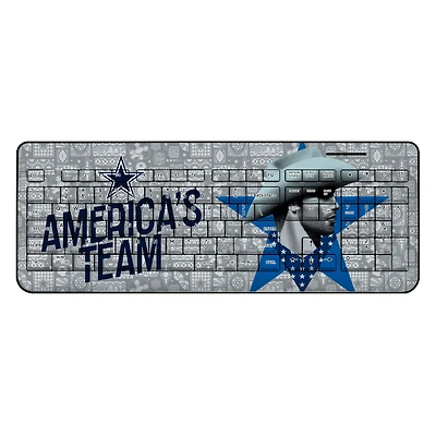 Dallas Cowboys 2024 Illustrated Limited Edition Wireless Keyboard