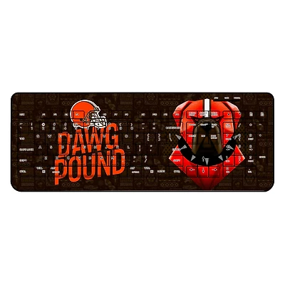 Cleveland Browns 2024 Illustrated Limited Edition Wireless Keyboard