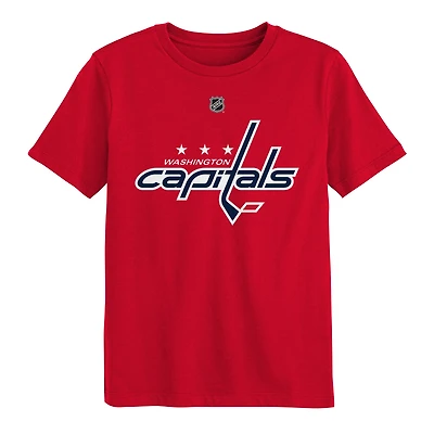 Preschool Outerstuff Red Washington Capitals Primary Logo T-Shirt