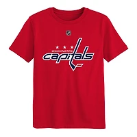Preschool Outerstuff Red Washington Capitals Primary Logo T-Shirt