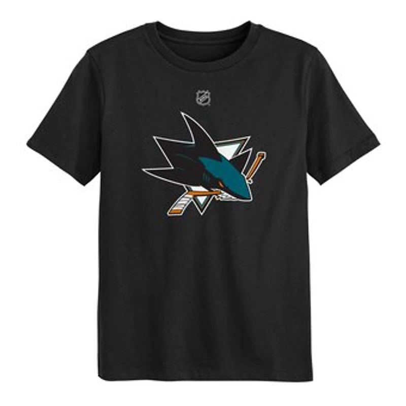 Preschool Outerstuff Black San Jose Sharks Primary Logo T-Shirt