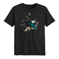 Preschool Outerstuff Black San Jose Sharks Primary Logo T-Shirt