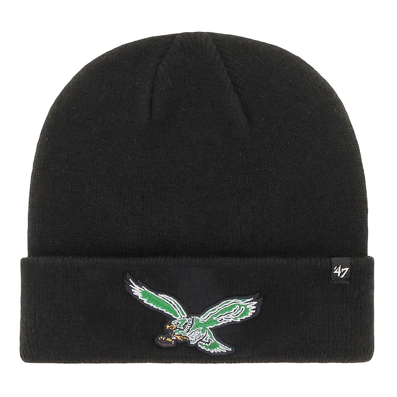 Men's '47 Black Philadelphia Eagles Legacy Cuffed Knit Hat