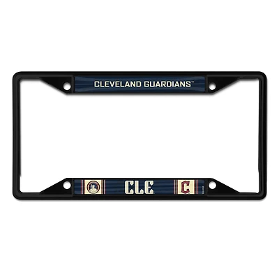 WinCraft Cleveland Guardians 2024 City Connect Metal Laser Cut License Plate Frame