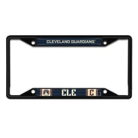 WinCraft Cleveland Guardians 2024 City Connect Metal Laser Cut License Plate Frame