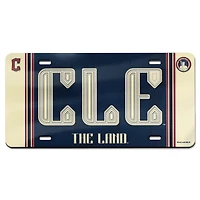 WinCraft Cleveland Guardians 2024 City Connect Laser Cut Acrylic License Plate