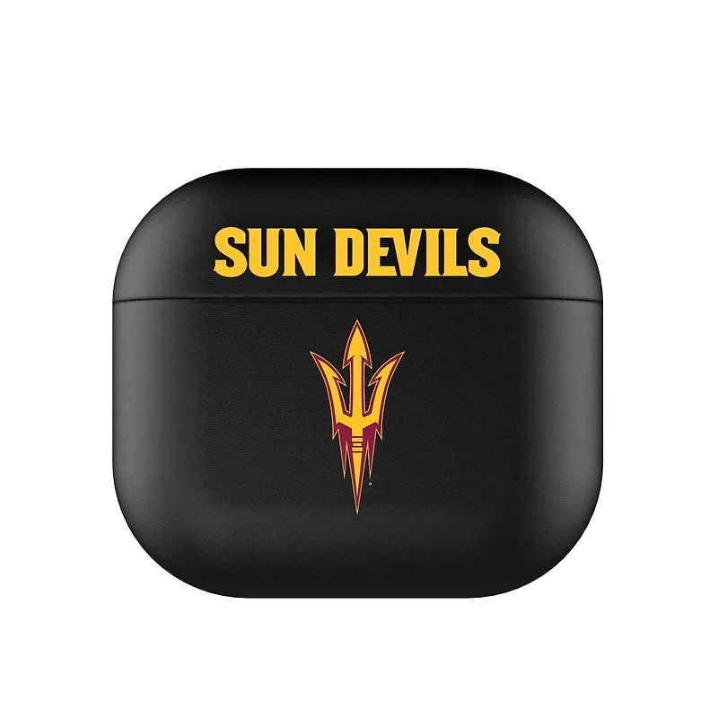 Keyscaper Black Arizona State Sun Devils Insignia AirPods 3rd Gen Case Cover