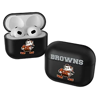 Keyscaper Black Cleveland Browns Insignia AirPods 3rd Gen Case Cover