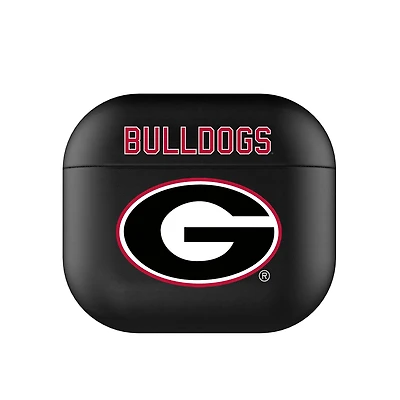 Keyscaper Black Georgia Bulldogs Insignia AirPods 3rd Gen Case Cover