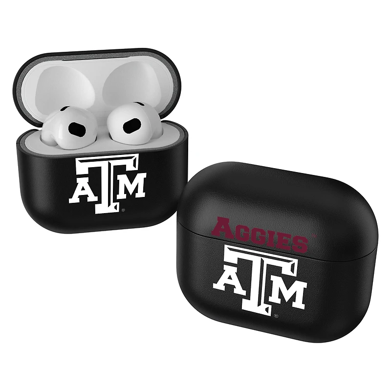 Keyscaper Black Texas A&M Aggies Insignia AirPods 3rd Gen Case Cover