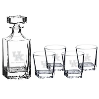 Kentucky Wildcats Five-Piece Personalized Decanter Set