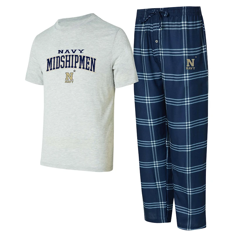 Men's Concepts Sport Navy Midshipmen Top & Pants Sleep Set