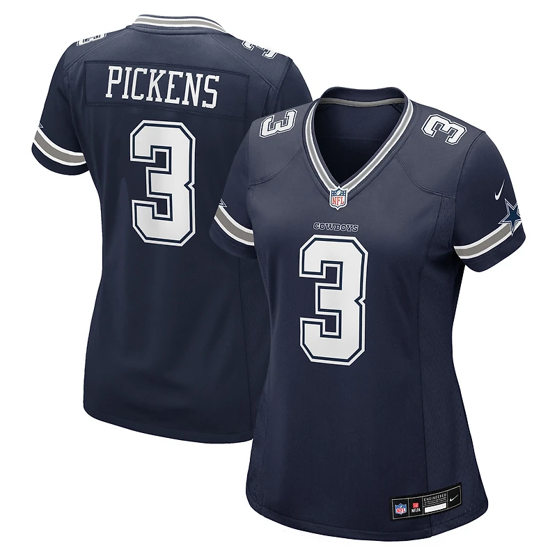Women's Nike George Pickens Navy Dallas Cowboys Game Jersey