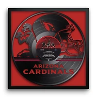 Arizona Cardinals Framed 13" x 13" Vinyl Record Art Print