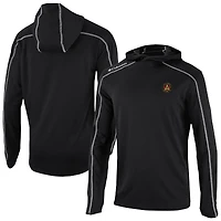Men's Columbia Black Atlanta United FC Omni-Wick Shotgun Pullover Hoodie