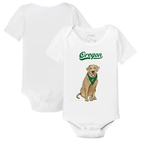 Infant Tiny Turnip White Oregon Ducks Yellow Labrador Retriever Bodysuit