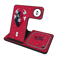 Keyscaper Black Houston Texans 3-in-1 Charging Station