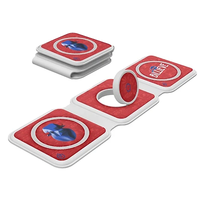 Keyscaper White Buffalo Bills 3-in-1 Foldable Charger