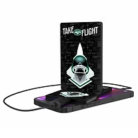 Keyscaper Black New York Jets 2500 mAh Illustrated Credit Card Powerbank