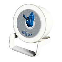 Keyscaper White Indianapolis Colts Night Light Charger with Bluetooth Speaker