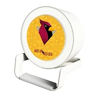 Keyscaper White Arizona Cardinals Night Light Charger with Bluetooth Speaker