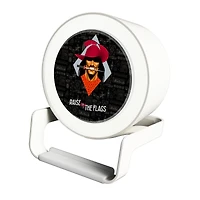 Keyscaper White Tampa Bay Buccaneers Night Light Charger with Bluetooth Speaker