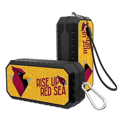 Keyscaper Black Arizona Cardinals Water Resistant Bluetooth Speaker