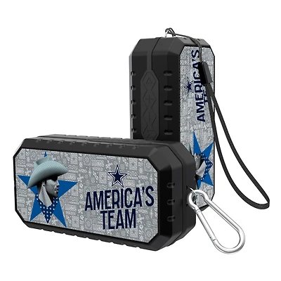 Keyscaper Black Dallas Cowboys Water Resistant Bluetooth Speaker