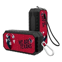 Keyscaper Black Houston Texans Water Resistant Bluetooth Speaker