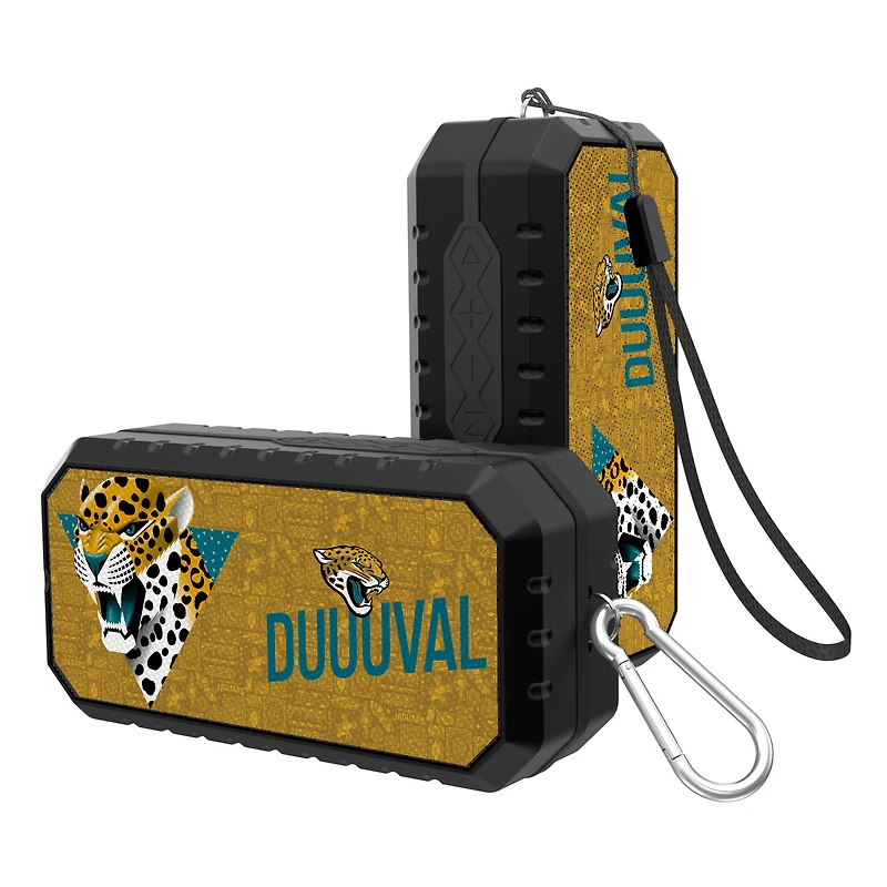 Keyscaper Black Jacksonville Jaguars Water Resistant Bluetooth Speaker