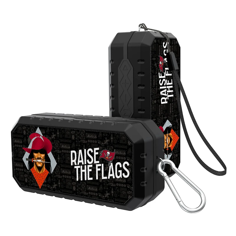 Keyscaper Black Tampa Bay Buccaneers Water Resistant Bluetooth Speaker