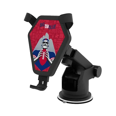Keyscaper Black New York Giants Wireless Car Charger