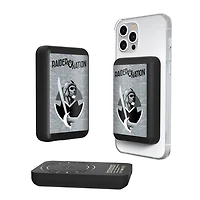 Keyscaper Black Las Vegas Raiders 5000mAh Wireless Magnetic Power Bank