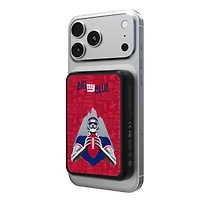 Keyscaper Black New York Giants 5000mAh Wireless Magnetic Power Bank