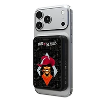 Keyscaper Black Tampa Bay Buccaneers 5000mAh Wireless Magnetic Power Bank