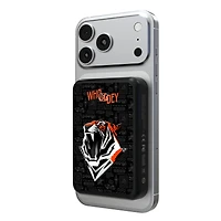 Keyscaper Black Cincinnati Bengals 5000mAh Wireless Magnetic Power Bank
