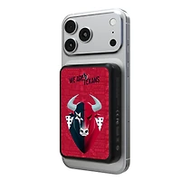 Keyscaper Black Houston Texans 5000mAh Wireless Magnetic Power Bank