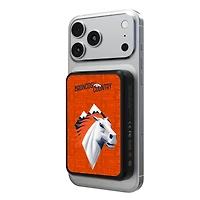 Keyscaper Black Denver Broncos 5000mAh Wireless Magnetic Power Bank